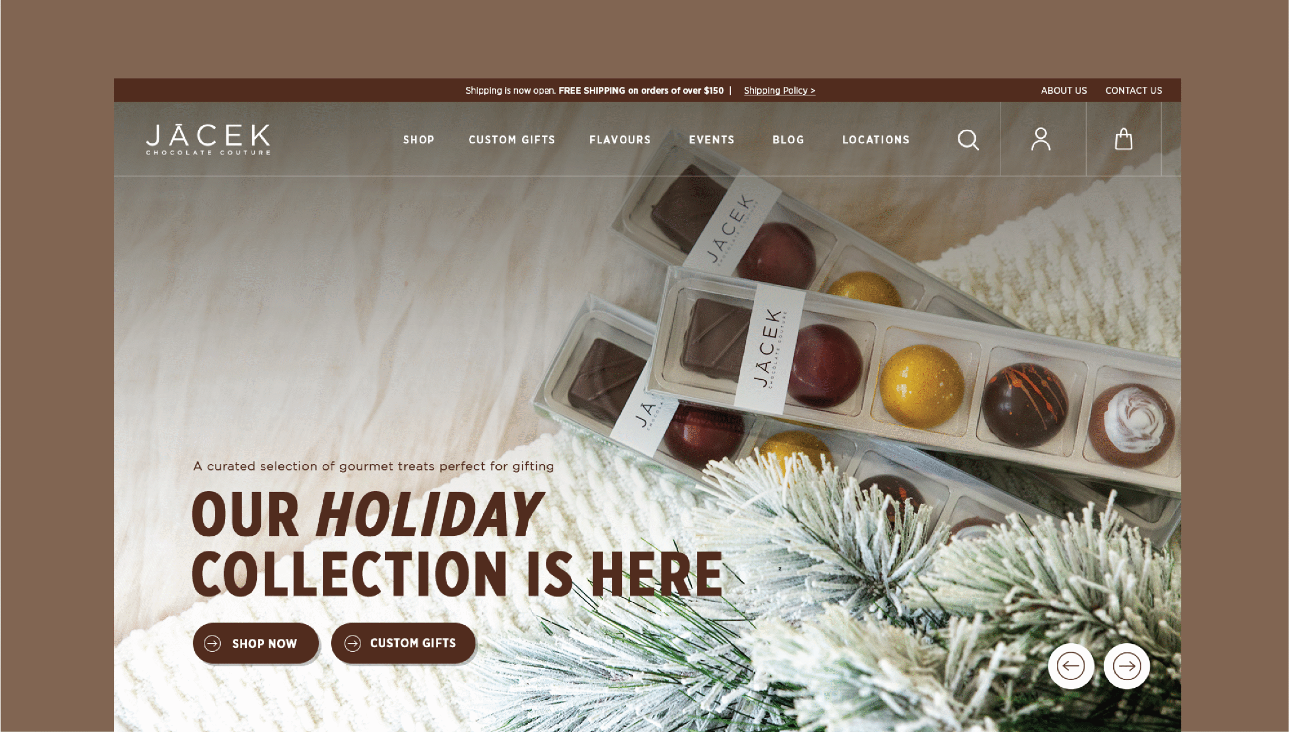 Website Design and Development for Ecommerce Chocolate Company in Edmonton